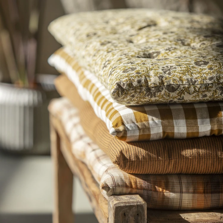 Matelas de sol 100% coton rayures MADAM STOLTZ