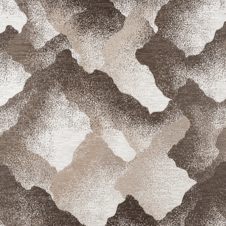 Rideau jacquard à oeillets motif minéral