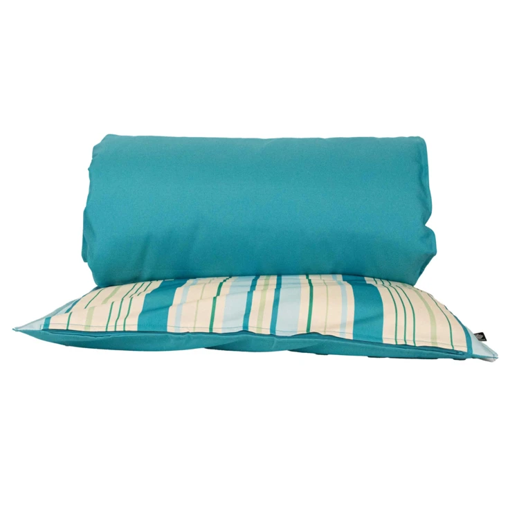 Matelas bain de soleil extérieur rayé
