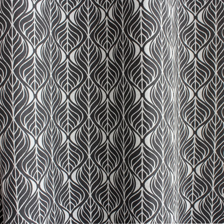 Rideau à oeillets feuille de palmier