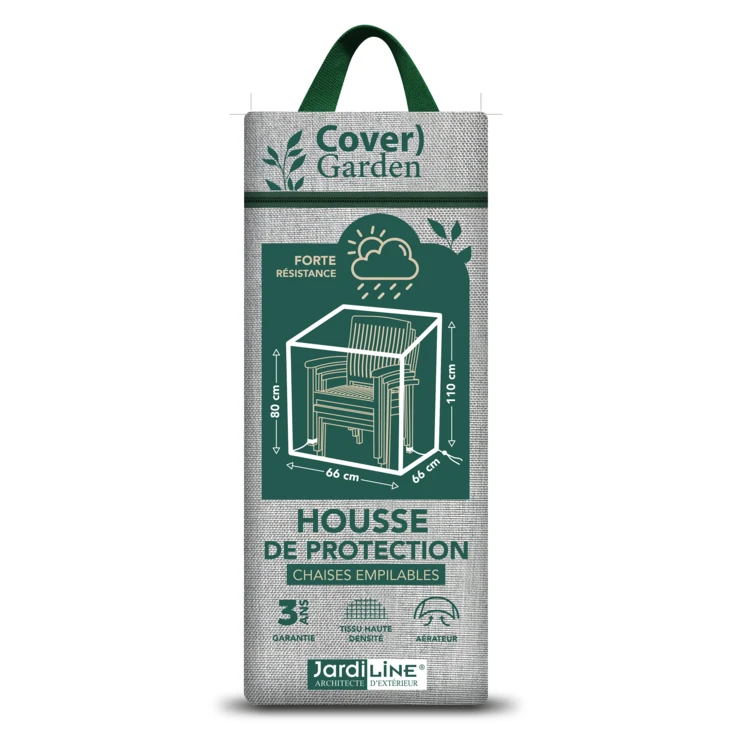 Housse de protection chaises empilables