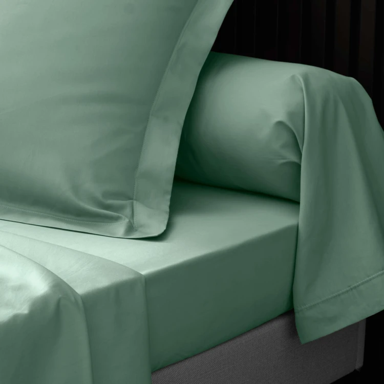 Taie d'oreiller unie 100% Percale de Coton ORIGINE