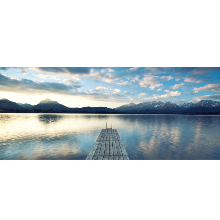Papier-peint vue panoramique lake