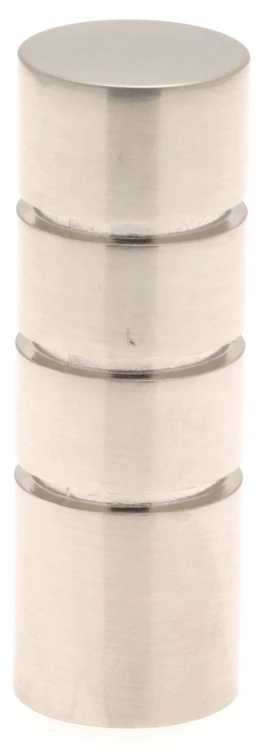 Paire Embouts Cylindre striés pour barre ø 20mm
