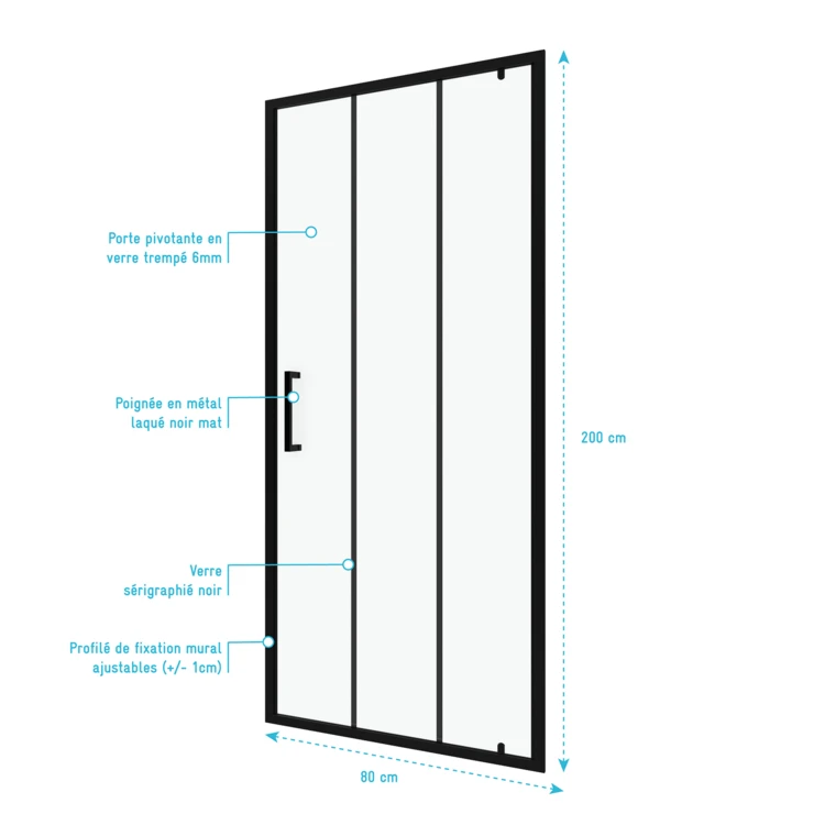 Porte pivotante Factorx