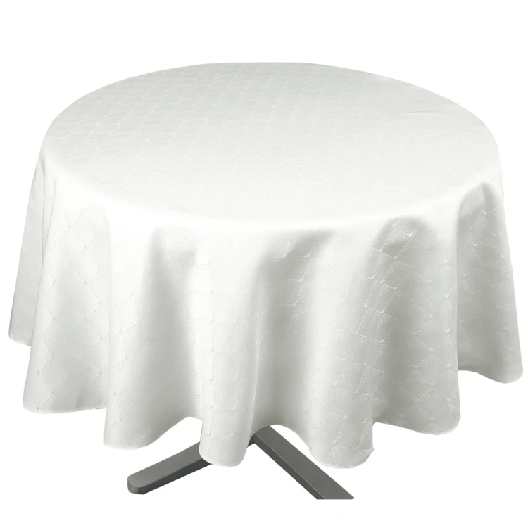 Nappe ronde extérieure esprit bord de mer