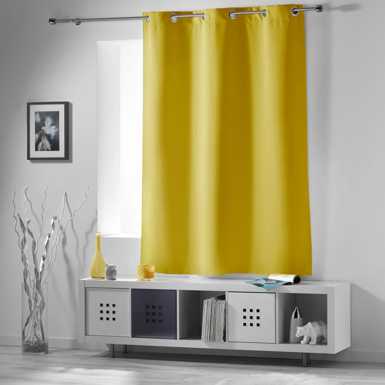 Rideau court occultant 90 % adapté radiateur