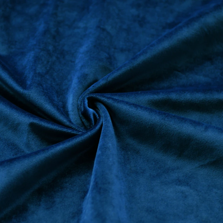 Tissu en velours uni ameublement