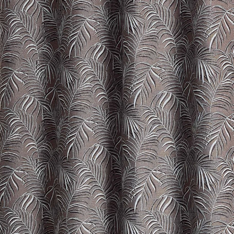 Rideau à jacquard esprit exotique