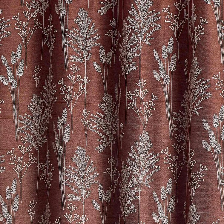 Rideau jacquard esprit nature