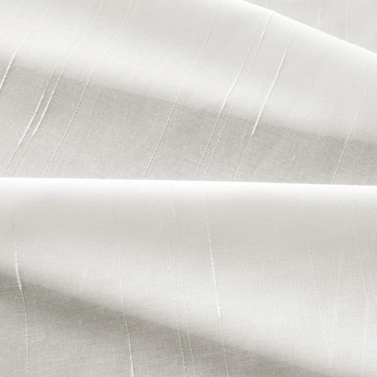 Tissu en voile d'étamine filetée