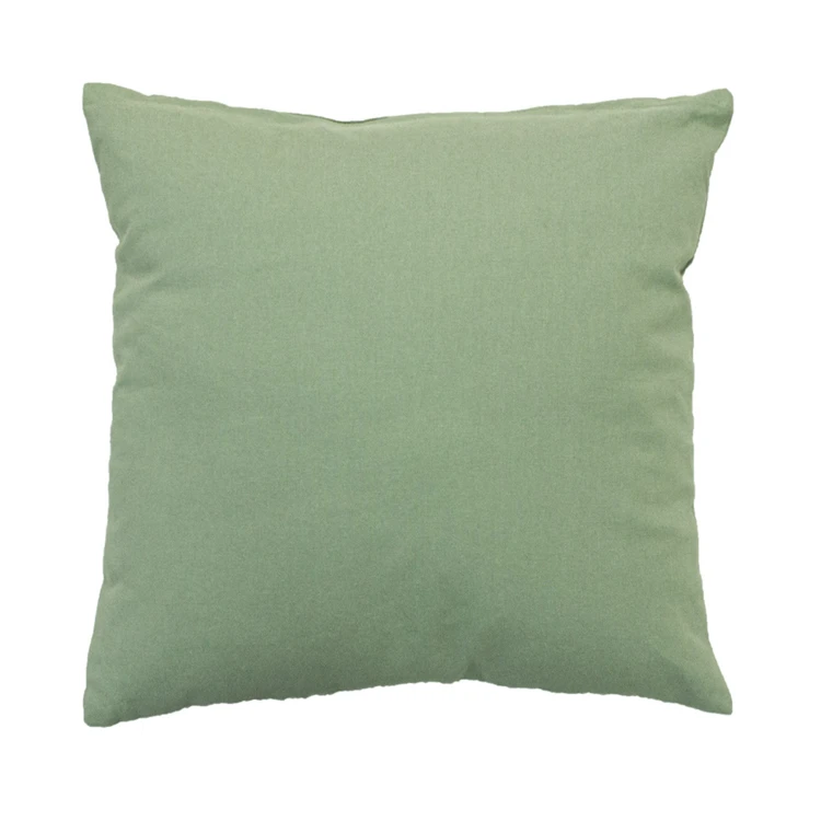 Coussin déhoussable uni en coton