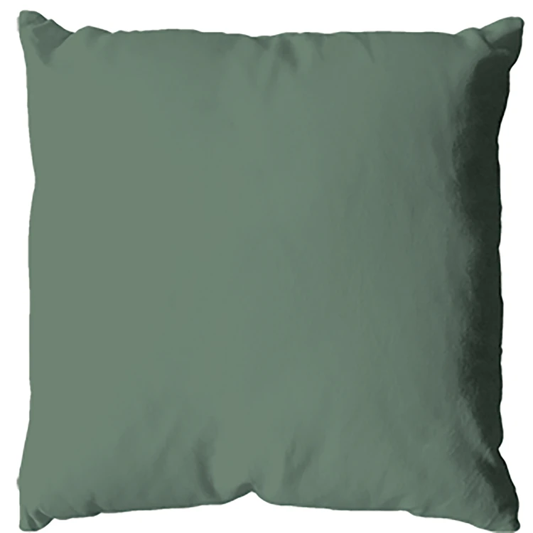 Coussin uni en polyester déhoussable