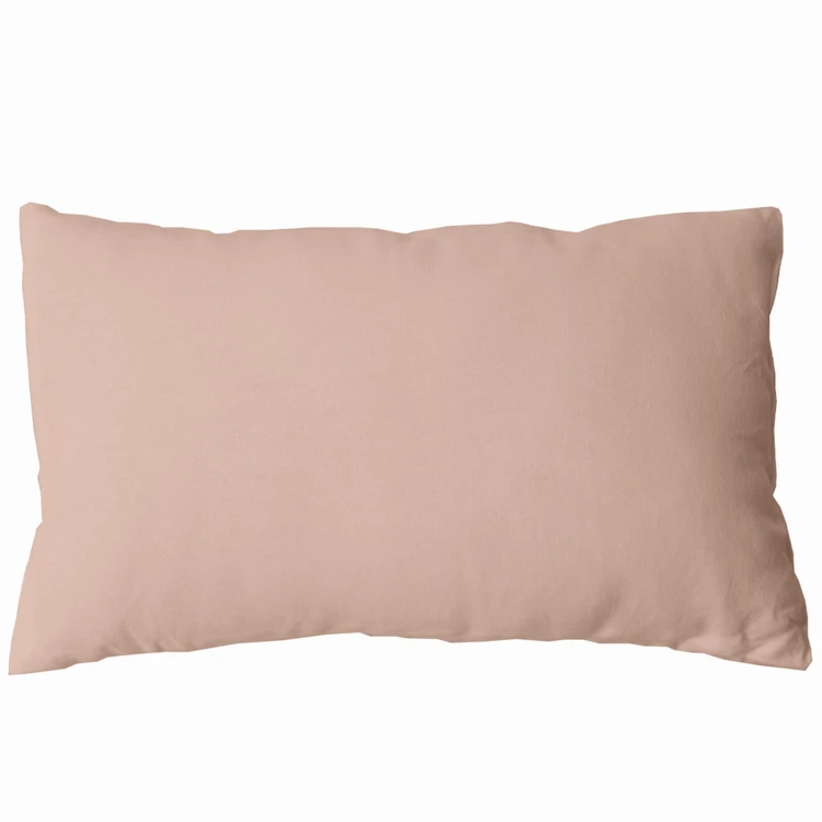 Coussin non déhoussable en coton uni