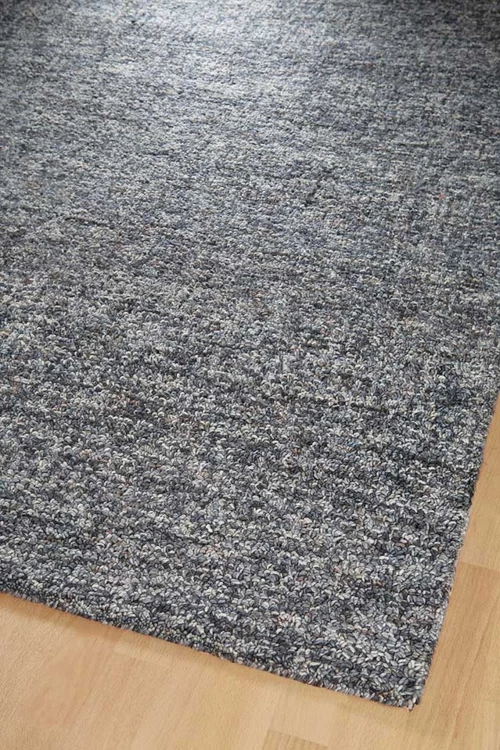 Tapis en Laine avec Effet Chiné