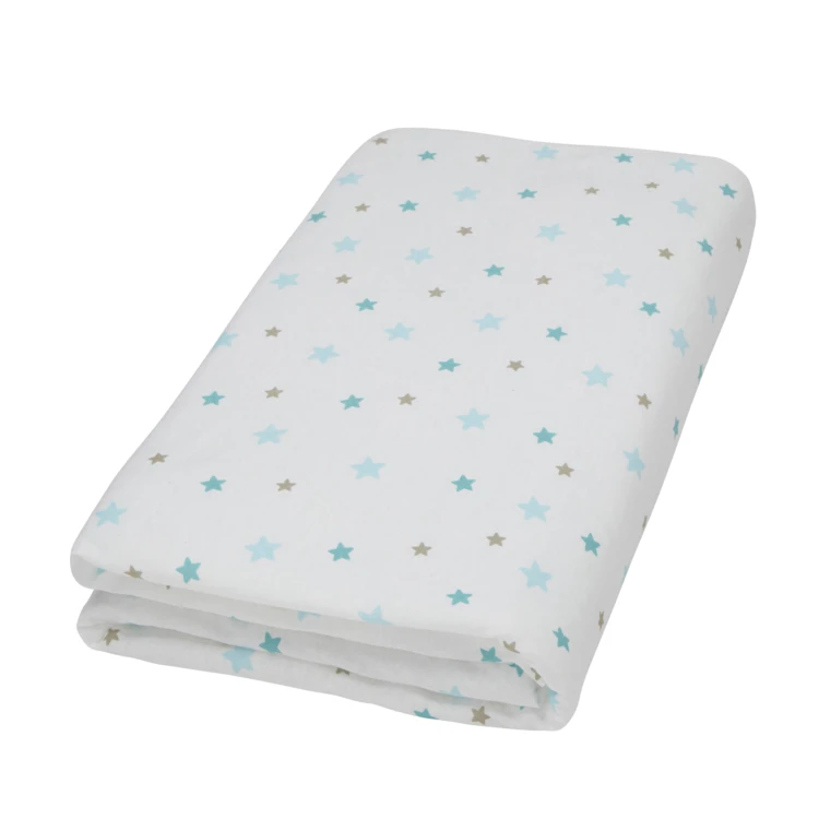 Drap housse imprimé étoiles