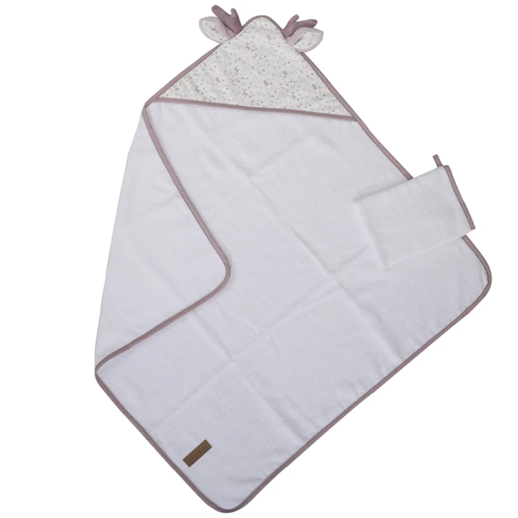Set de sortie de bain et gant enchanté