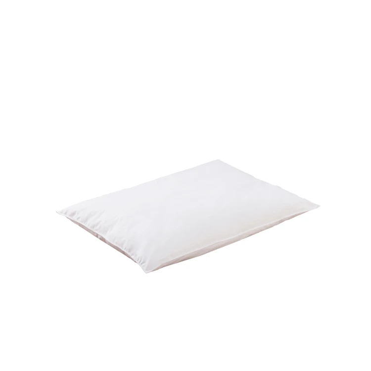 Oreiller avec enveloppe en percale de coton