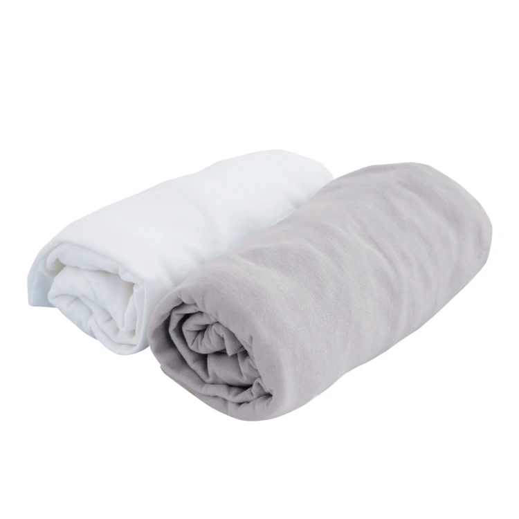 Duo de draps housse en jersey