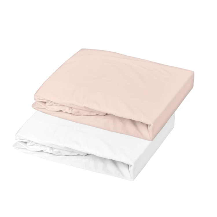 Lot de 2 draps housse en jersey