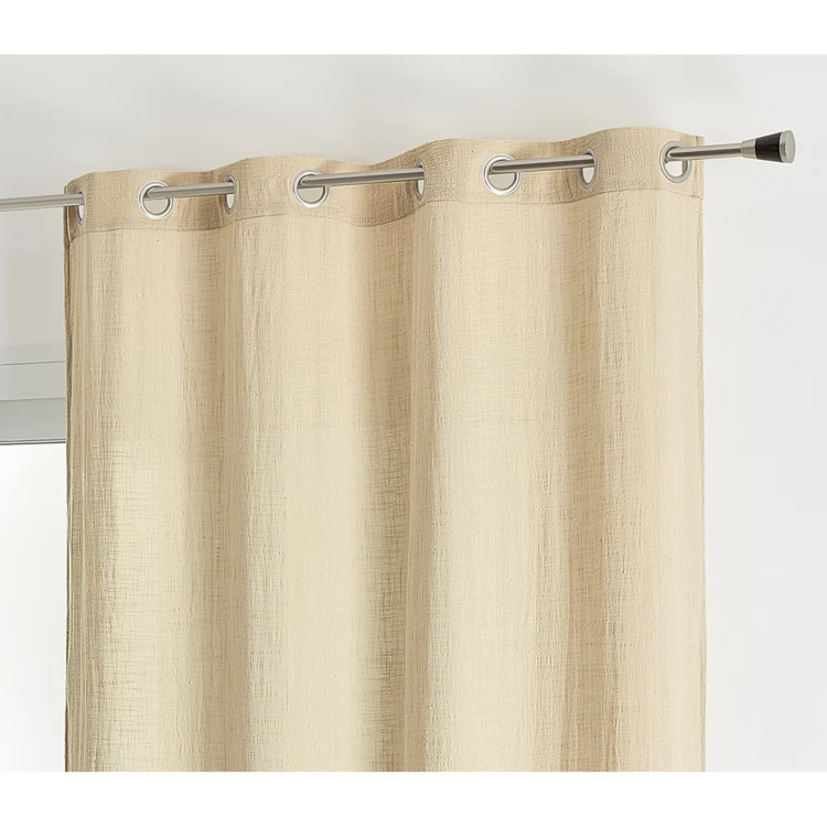 Voilage effet gaz de coton