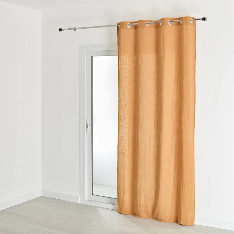 Voilage effet gaz de coton