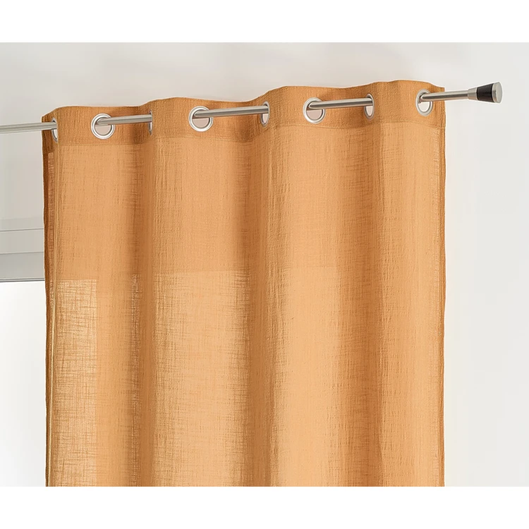 Voilage effet gaz de coton