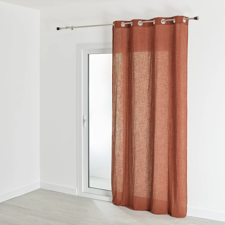 Voilage effet gaz de coton