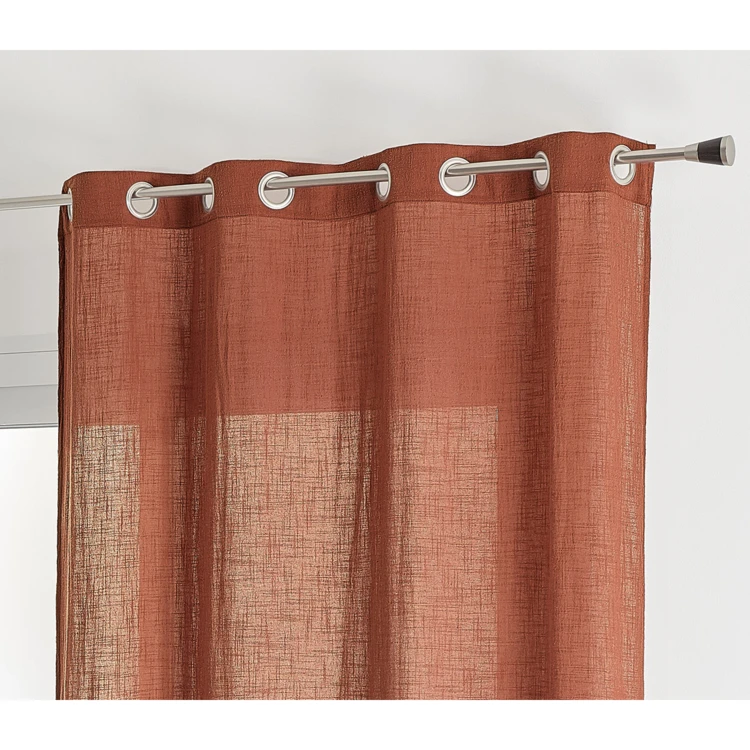 Voilage effet gaz de coton