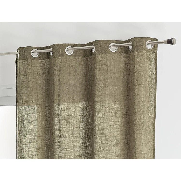 Voilage effet gaz de coton