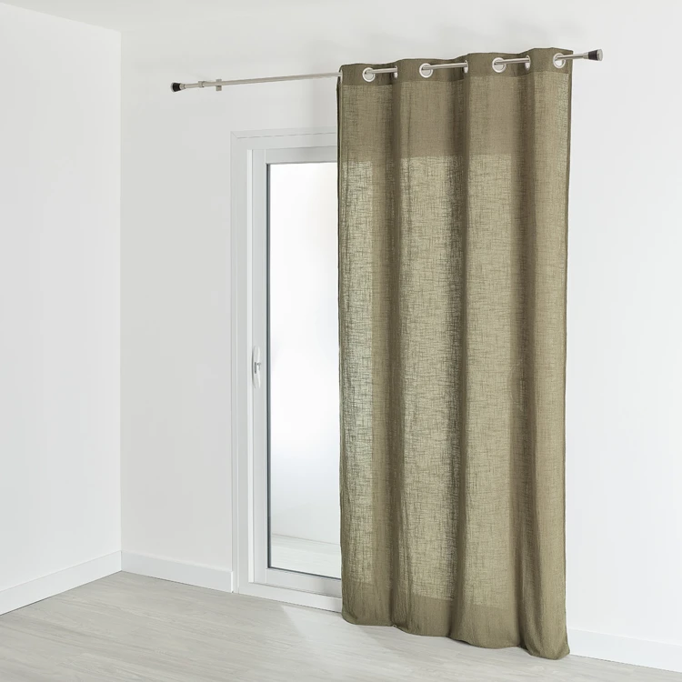 Voilage effet gaz de coton