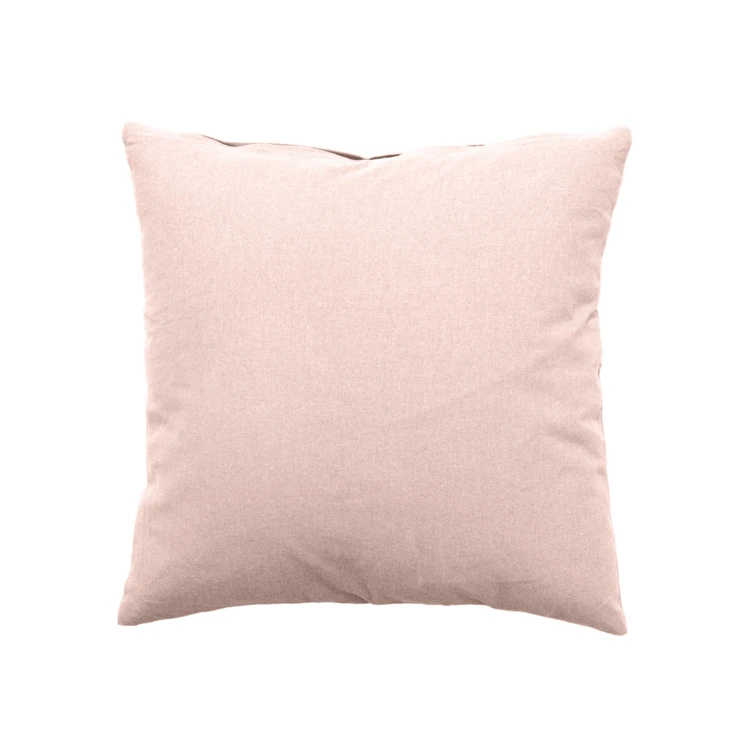 Coussin déhoussable uni en coton