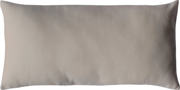 Coussin non déhoussable en coton uni