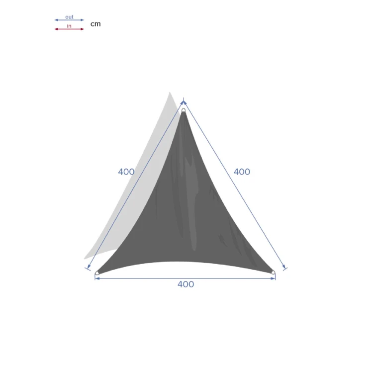 Voiles d'ombrage Curacao Hesperide