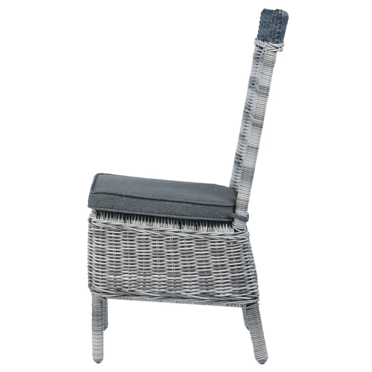 Chaise extérieure tressée ronde