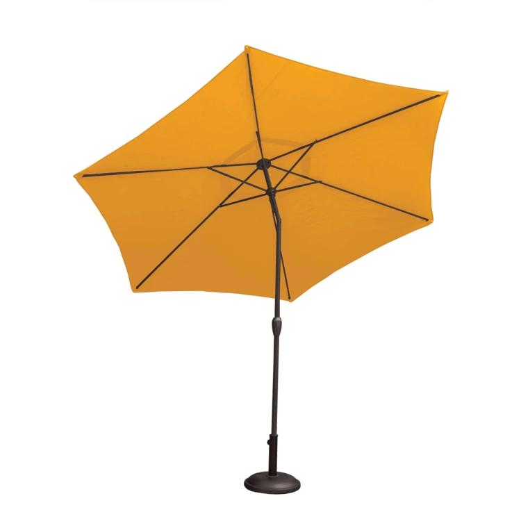 Parasol Centré et Inclinable Ø 3 m en Aluminium