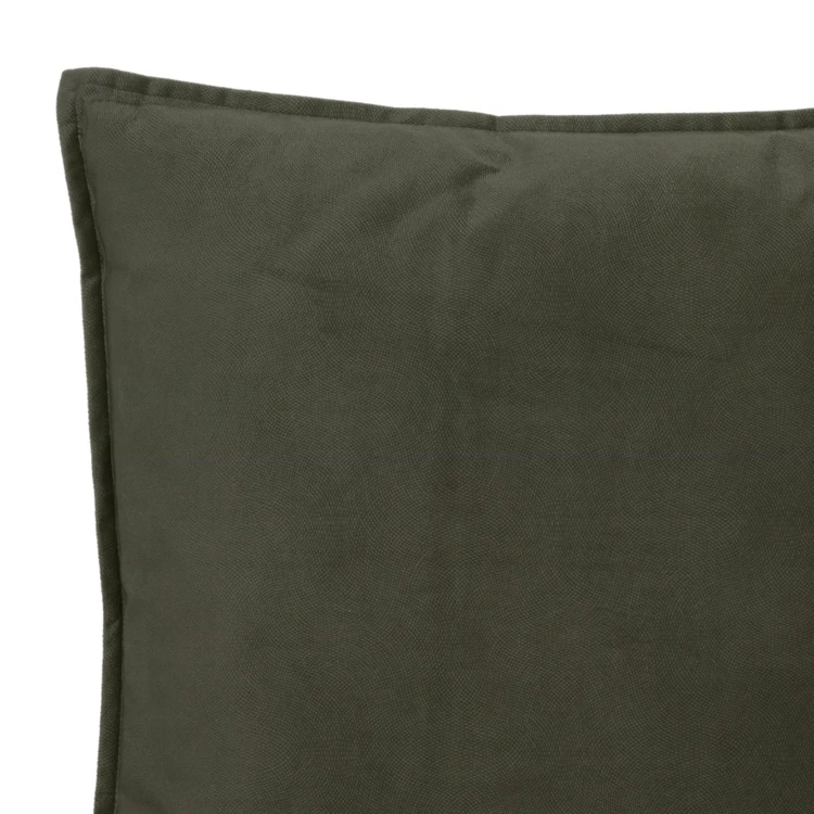 Coussin déhoussable en velours