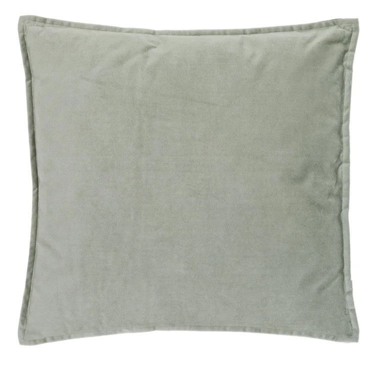 Coussin déhoussable en velours