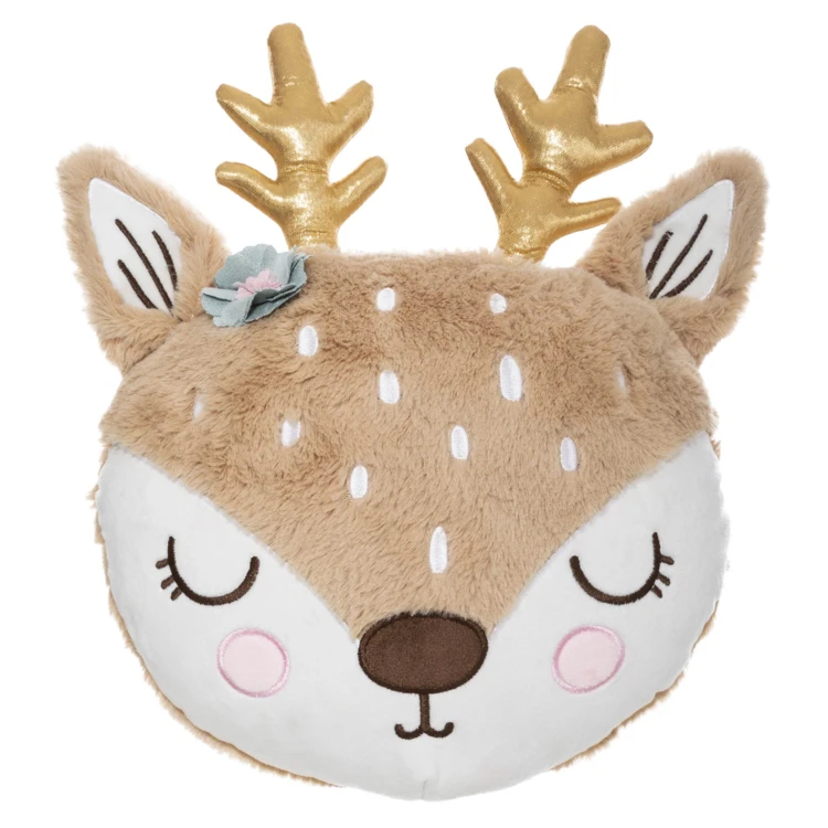 Coussin enfant tête de biche