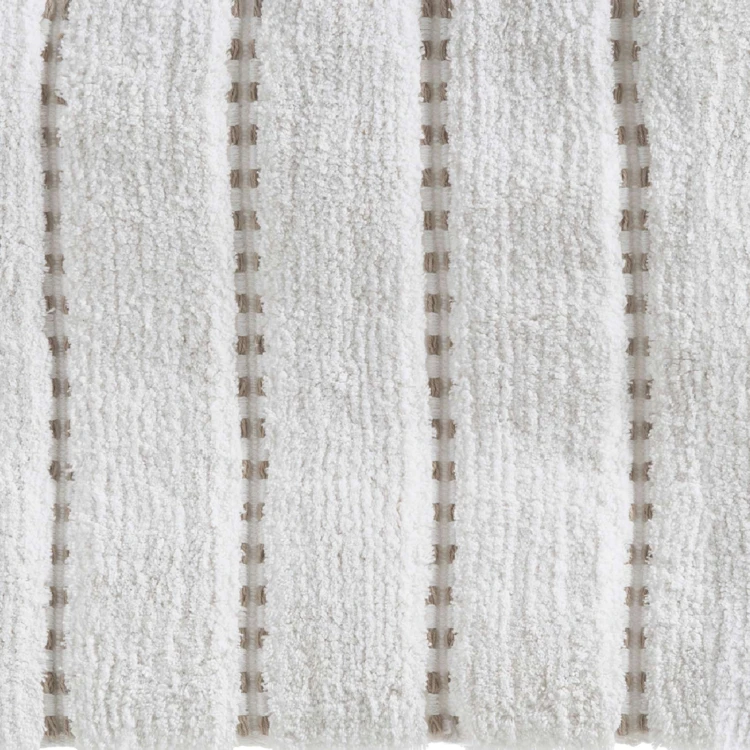 Tapis de bain à pompons