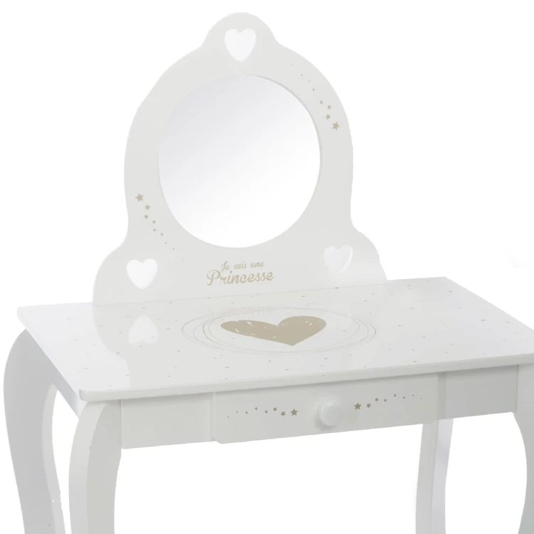 Coiffeuse et tabouret enfant