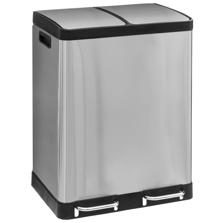 Poubelle de tri 2 bas de 30 L