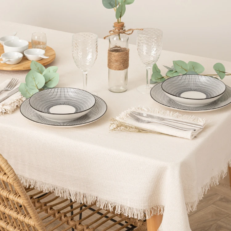 Set de table à franges