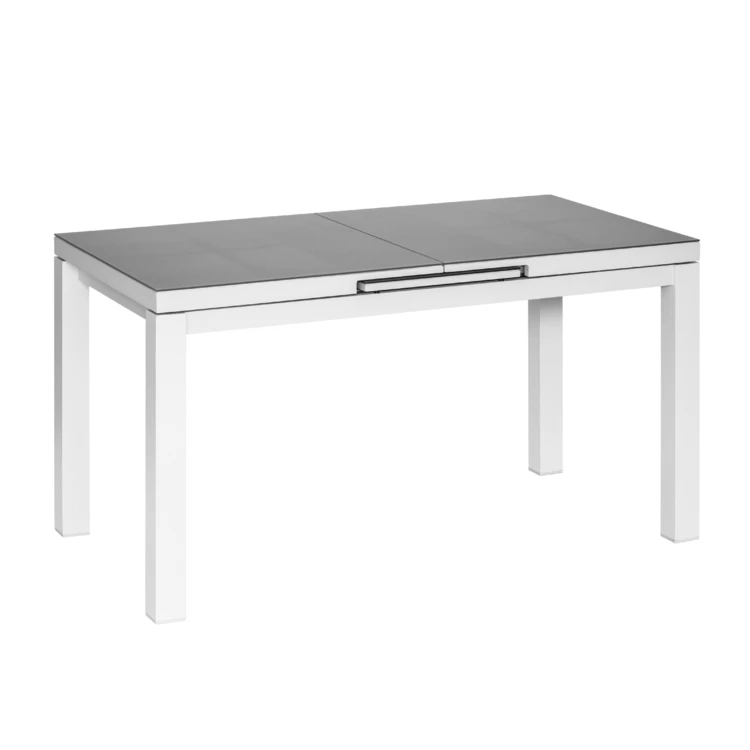 Table rectangulaire et extensible pour 6/8 personnes