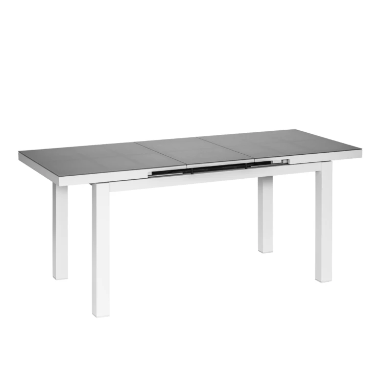 Table rectangulaire et extensible pour 6/8 personnes