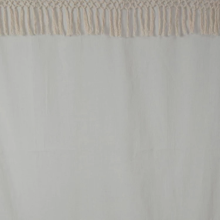 Makramee-Vorhang aus Baumwolle