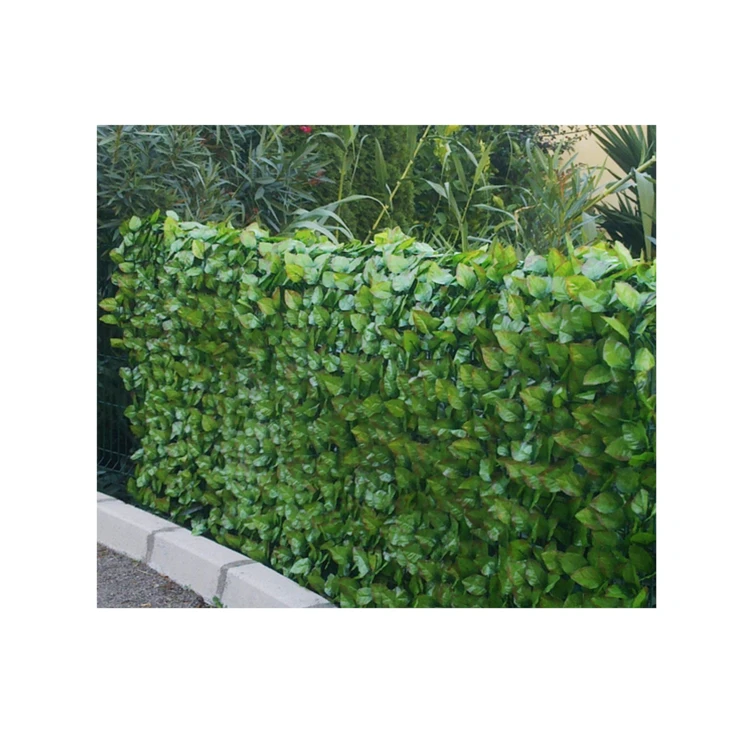 Seto vegetal artificial aspecto follajes de rosal JET7GARDEN