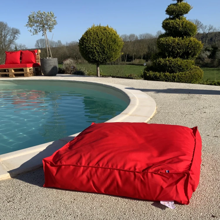 Housse de coussin de sol extérieure