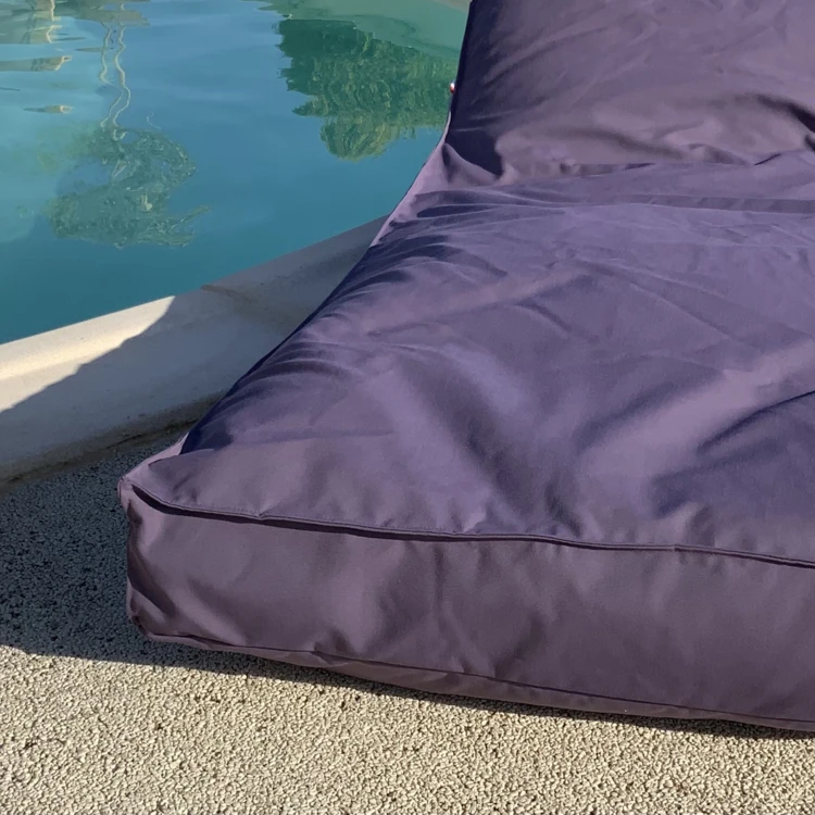 Matelas bain de soleil en microbille