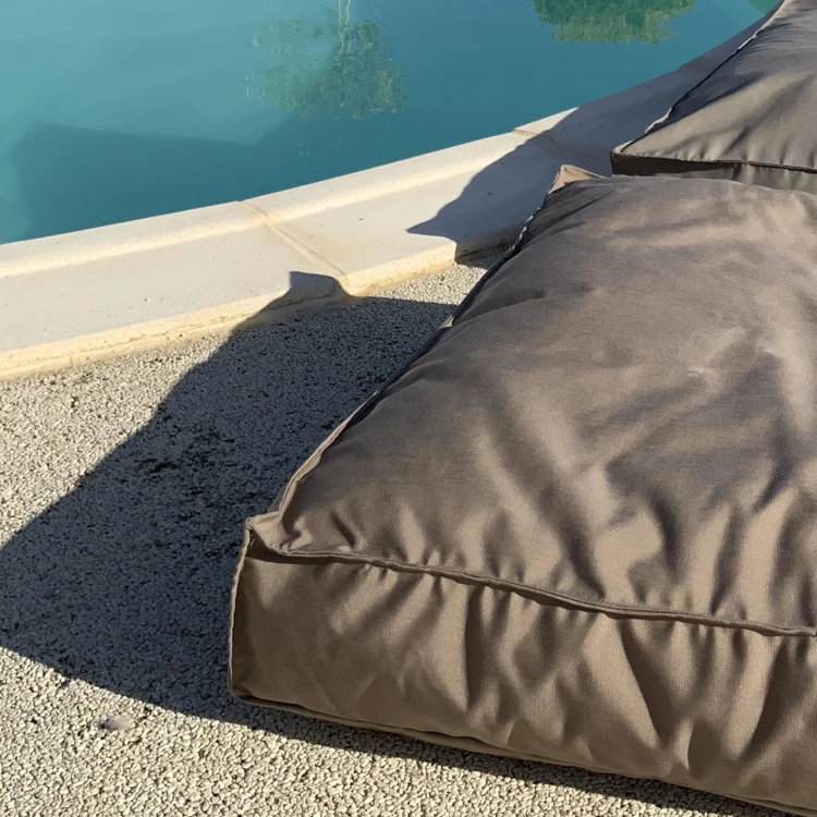 Matelas bain de soleil en microbille